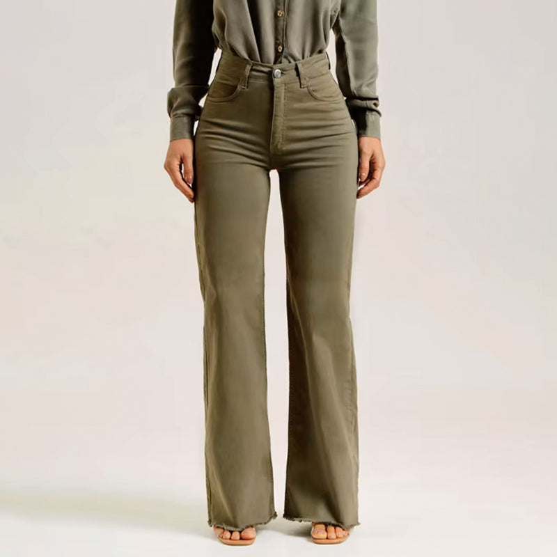 Amelie | Elegante High-Waist-Jeans für Damen Schlag