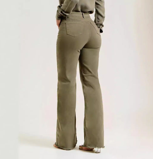 Amelie | Elegante High-Waist-Jeans für Damen Schlag