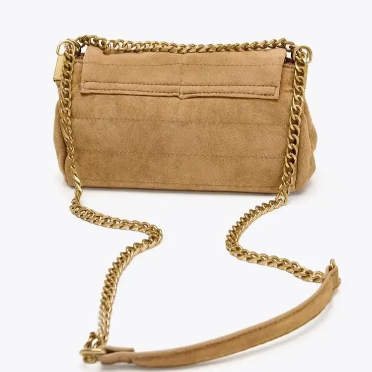 Amelie | Elegante Umhängetasche für Damen Wildleder 5