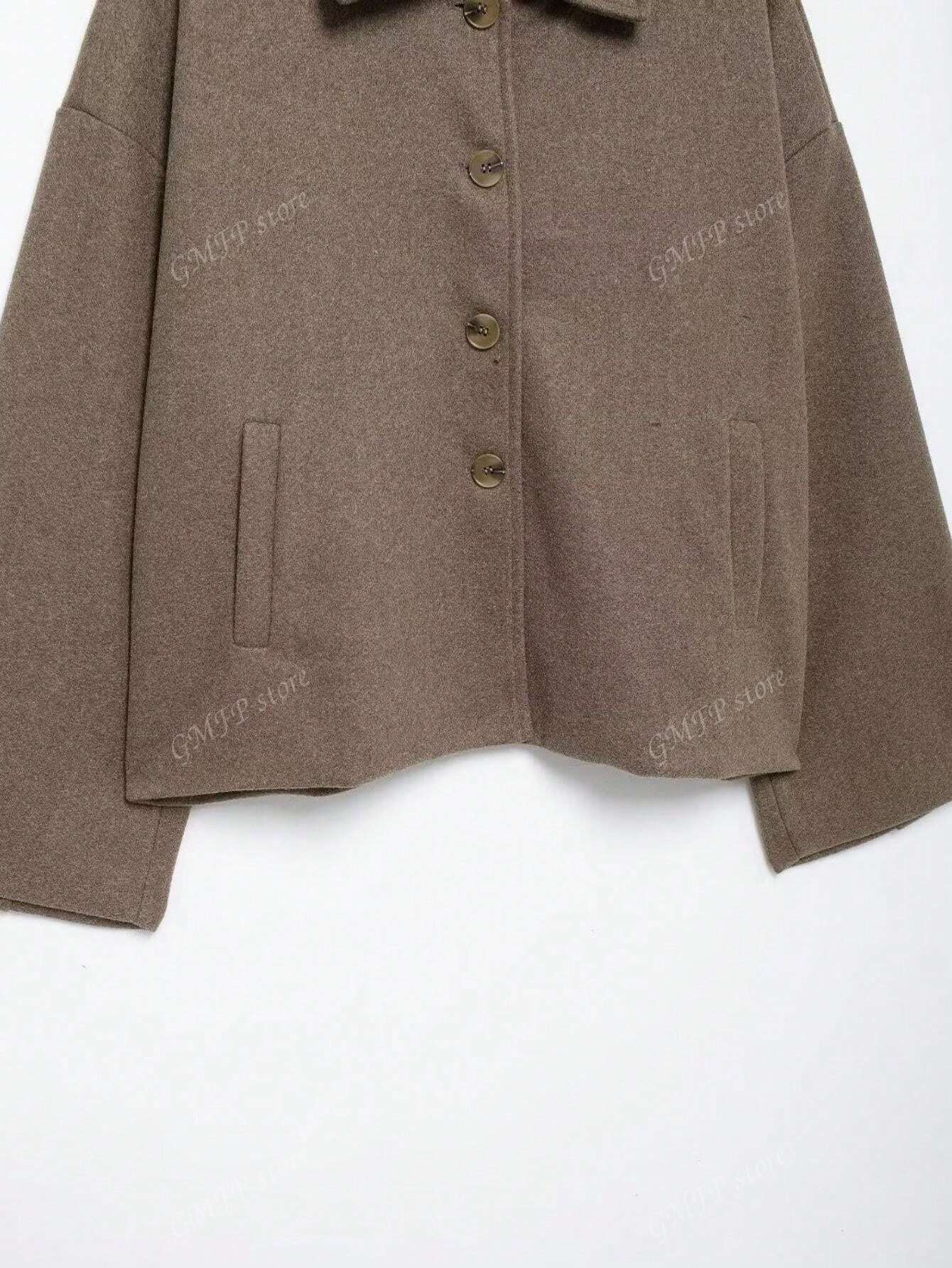 Amelie | Zeitlose Wolljacke für Damen cropped