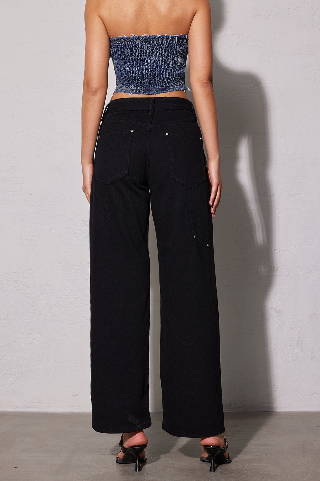 Aurelia | Lässige Utility Jeans für Damen weit geschnitten