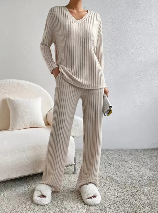 Clara | Elegantes Strickset für Damen atmungsaktiv 6