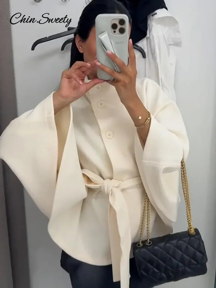 Clara | Elegantes Cape für Damen Herbst