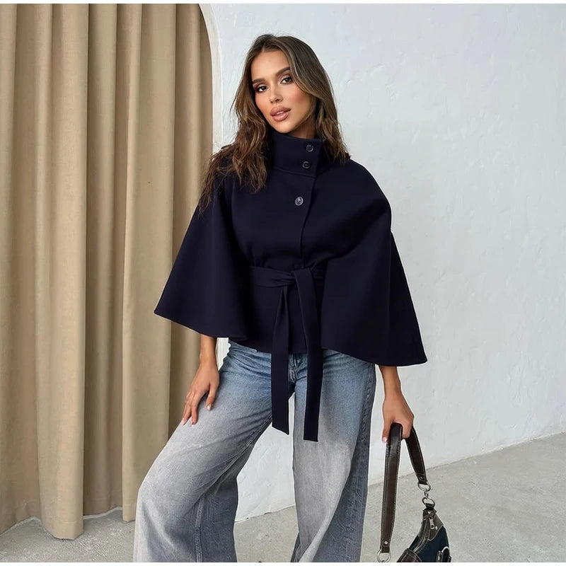 Clara | Elegantes Cape für Damen Herbst