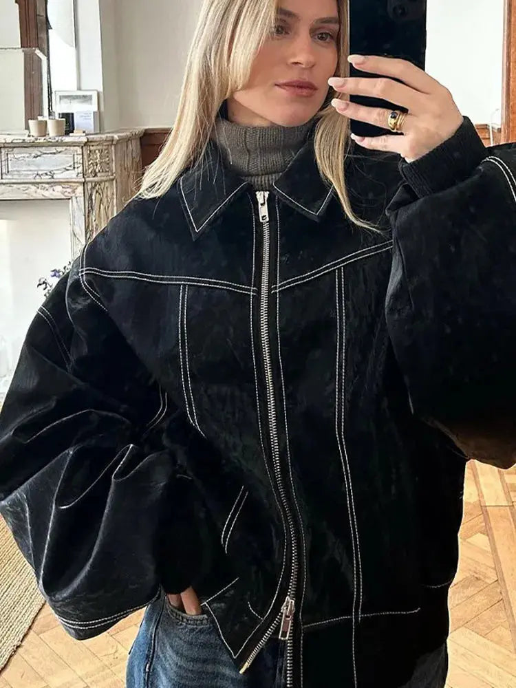 Clementine | Lässige Oversized-Jacke für Damen Herbst