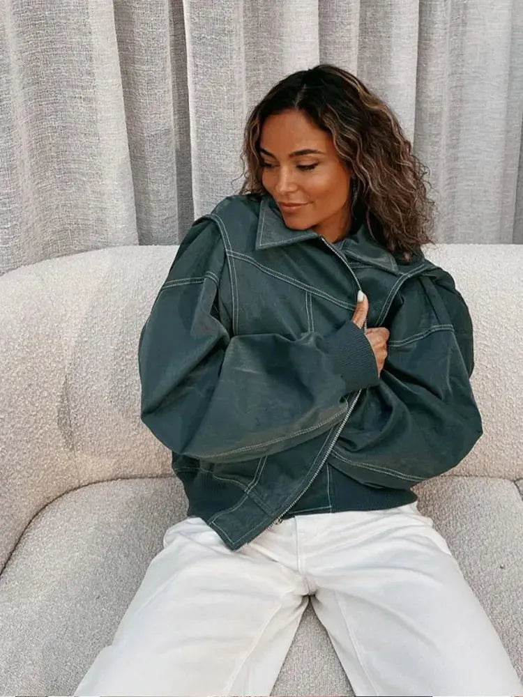 Clementine | Lässige Oversized-Jacke für Damen Herbst