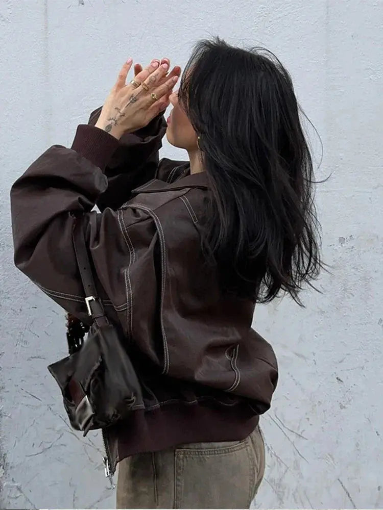 Clementine | Lässige Oversized-Jacke für Damen Herbst