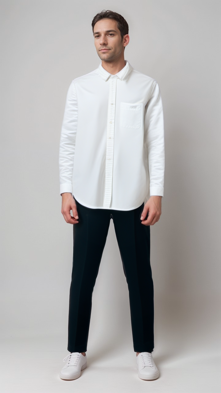 Giuseppe | Elegante Hochtaillierte Hose für Damen Schwarz