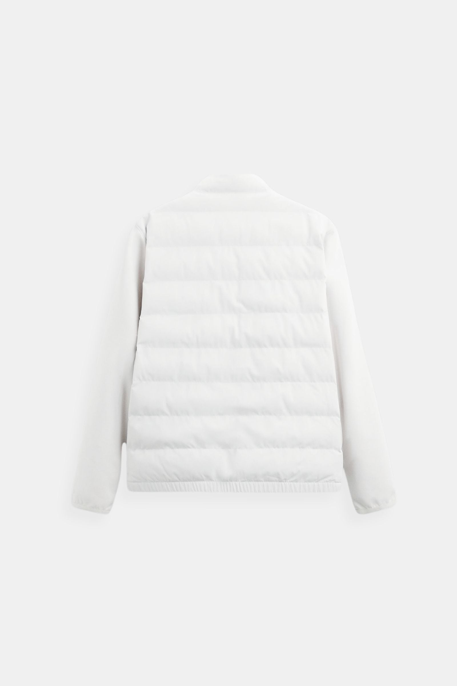 Luca | Moderne Steppjacke für Herren in Cremeweiß