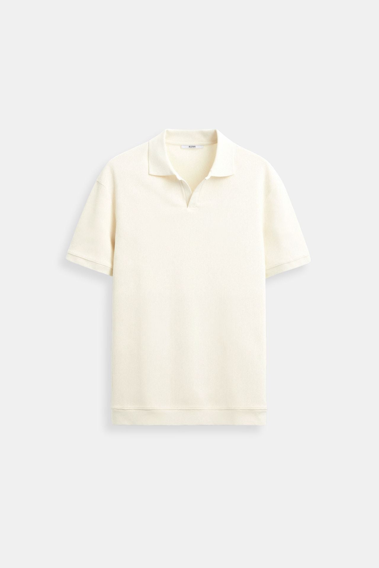 Matteo | Elegantes Poloshirt für Herren Beige Atmungsaktiv