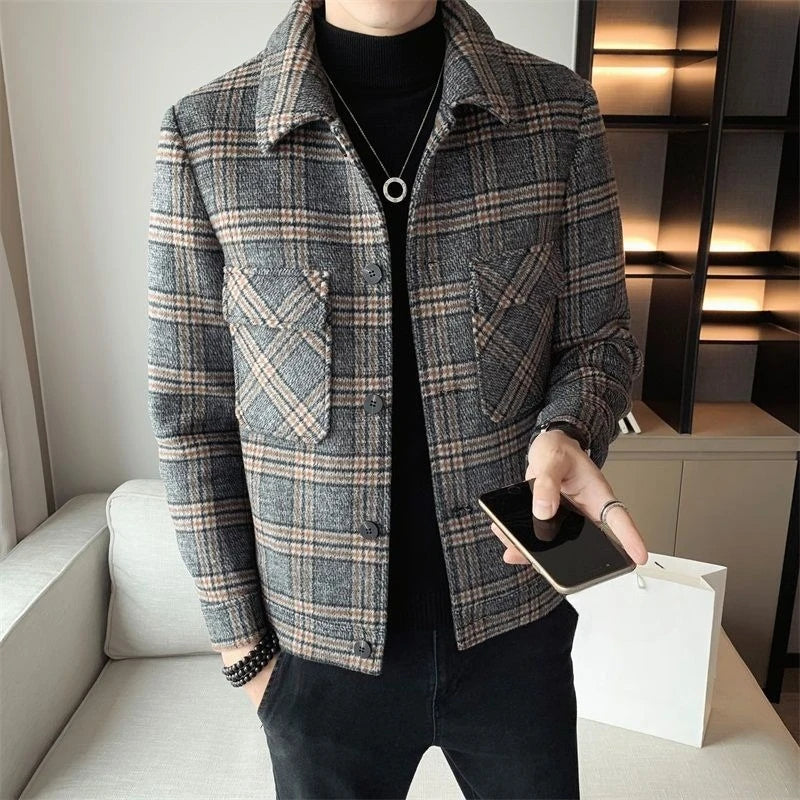 Matteo | Trendiger Wollmantel für Herren Herbst 1